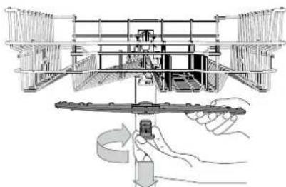 IKEA LAGAN 306.273.64 - A szórókarok tiszítása - 1