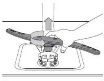 IKEA LAGAN 306.273.64 - Limpieza de los brazos aspersores - 2