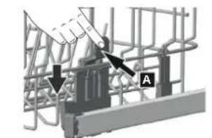 IKEA LAGAN 306.273.64 - Ajuster la hauteur du panier supérieur - 1