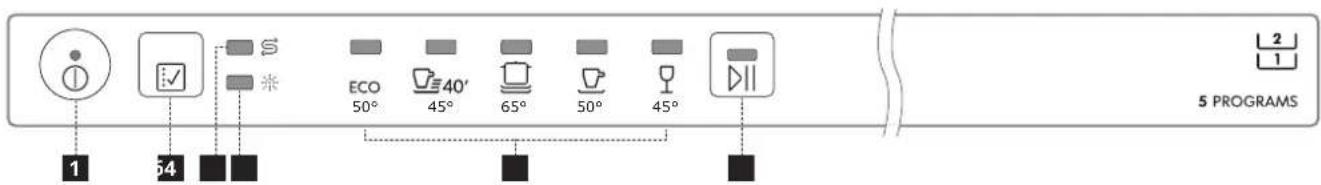 IKEA LAGAN 306.273.64 - Kontrollpanel - 1