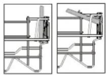 IKEA LAGAN 306.273.64 - Allithato magassagu lehajthato polcok - 1