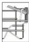 IKEA LAGAN 306.273.64 - Klappbare Ablagen mit verstellbarer Position - 2