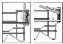 IKEA LAGAN 306.273.64 - Vipbare hylder med justerbar position - 1