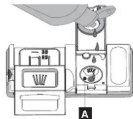 IKEA LAGAN 306.273.64 - Filling the rinse aid dispenser - 2