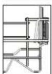 IKEA LAGAN 306.273.64 - Ajustar a.altura do cesto superior - 6