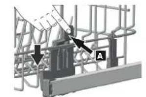 IKEA LAGAN 306.273.64 - Höheneinstellung des Oberkorbs - 1