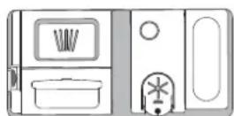 IKEA LAGAN 306.273.64 - Filling the rinse aid dispenser - 1
