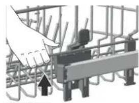 IKEA LAGAN 306.273.64 - Ulemise resti korguse reguleerimine - 2