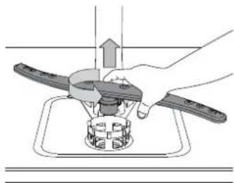 IKEA LAGAN 306.273.64 - Curatarea bratelor de pulverizare - 1