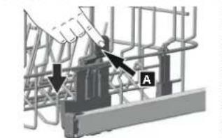 IKEA LAGAN 306.273.64 - De hoogte van het bovenste rek afstellen - 1