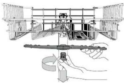 IKEA LAGAN 306.273.64 - Limpieza de los brazos aspersores - 1