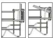 IKEA LAGAN 306.273.64 - De hoogte van het bovenste rek afstellen - 6