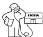 IKEA LAGAN 306.273.64 - Hvernig ná skal fokkur pegarvantjónustu - 1