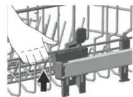 IKEA LAGAN 306.273.64 - Regulering av hoyden til den ovre kurven - 2