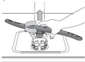 IKEA LAGAN 306.273.64 - Limpar os braços aspersores - 2