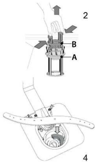 IKEA LAGAN 306.273.64 - A boa de lavar loça não pode ser'utilizada sem filtros ou com os filtros soltos. - 2