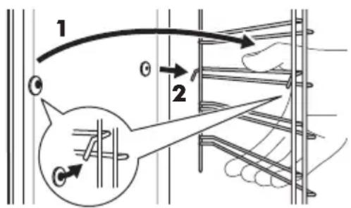 IKEA FRILLESBO 406.002.36 - Ta bort ugnstegarna - 1