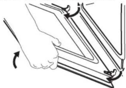 IKEA FRILLESBO 406.002.36 - Removing and installing door - 4