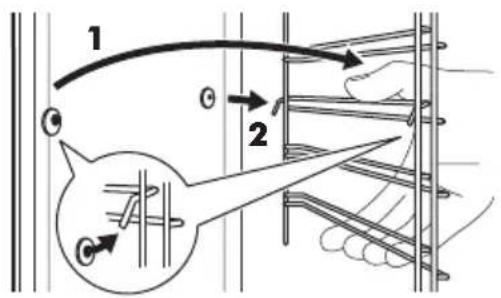 IKEA FRILLESBO 406.002.36 - Entfernen der Einhängegitter - 1