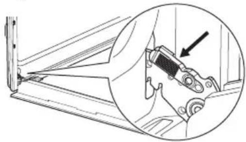 IKEA FRILLESBO 406.002.36 - Removing and installing door - 2