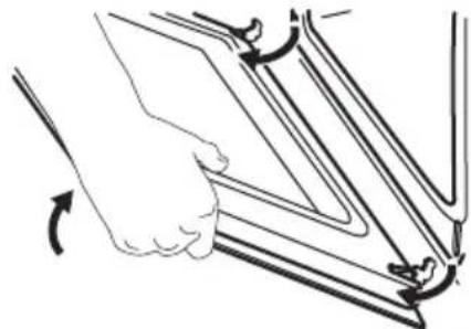 IKEA FRILLESBO 406.002.36 - Aus- und Einbauen der Tür - 4