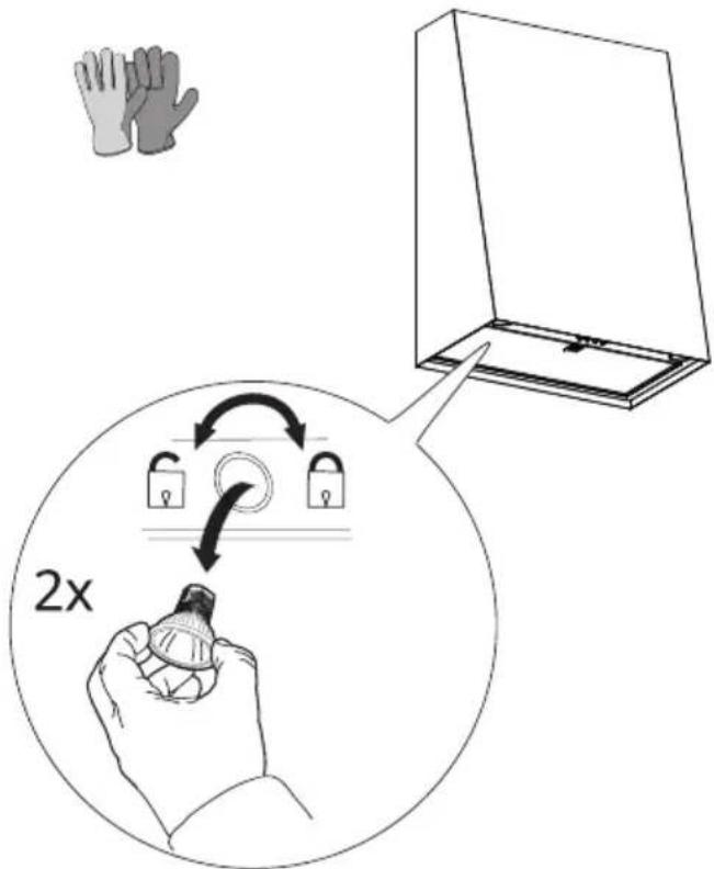 IKEA FIVELSBO 506.092.22 - Αντικατάσταση λαμπτήρων - 1