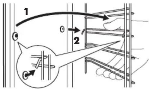 IKEA FRILLESBO 906.002.86 - Remover os apoios para prateleiras - 1