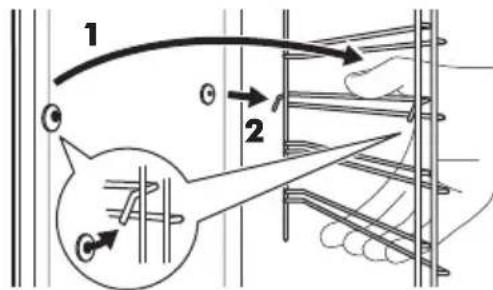 IKEA FRILLESBO 906.002.86 - Extracción de los carriles de apoyo - 1