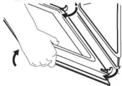 IKEA FRILLESBO 906.002.86 - Αφαίρεση και εγκατάσταση της πόρτας - 4