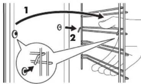 IKEA FRILLESBO 906.002.86 - Fjerning av brettstigene - 1