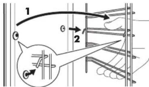 IKEA FRILLESBO 906.002.86 - Entfernen der Einhängegitter - 1