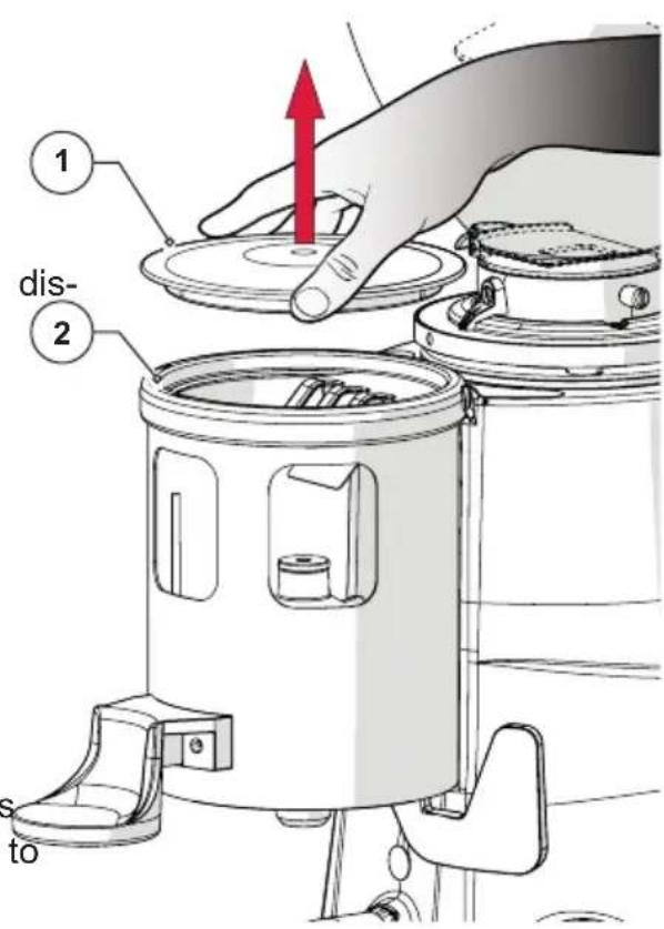Fiorenzato F71 DK - Dispensing adjustment (only on grinder-dosers) - 1