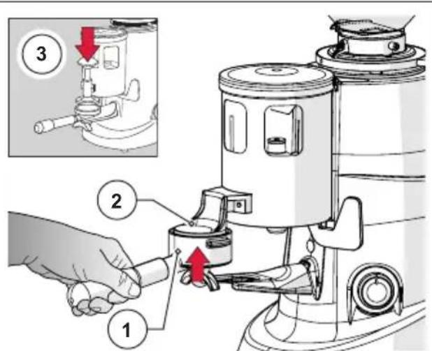 Fiorenzato F71 DK - Pressatura dose (solo su macinadosatori) - 1