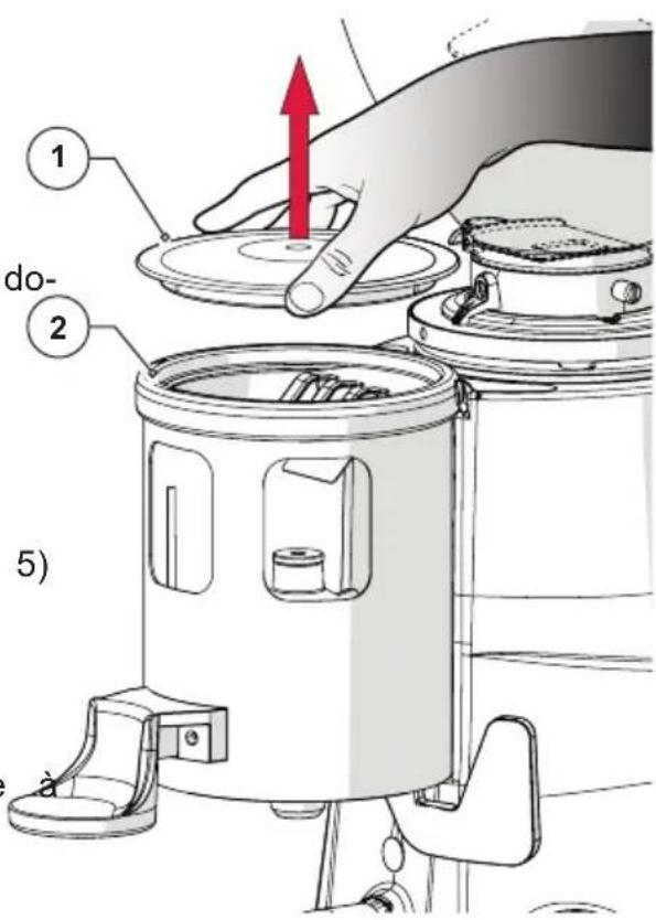 Fiorenzato F71 DK - Réglage de dose (uniquement sur les moulins-doseurs) - 1