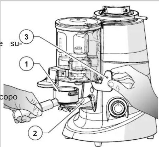 Fiorenzato F71 DK - Retirada de dose (só nos moinhos-doseadores) - 1