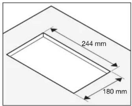 ETNA AO960ZT - Sous un placard de cuisine - 1