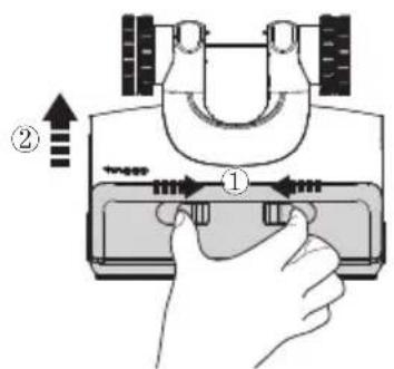 TINECO Floor One S7 Flashdry - Couvercle du rouleau brosse - 1