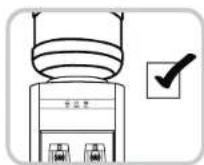 HONEYWELL HWBAP1052S2 - INSTRUCCIONES PARA COLOCAR EL BOTELLON DE AGUA - 5