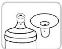 HONEYWELL HWBAP1052S2 - INSTRUCCIONES PARA COLOCAR EL BOTELLON DE AGUA - 2
