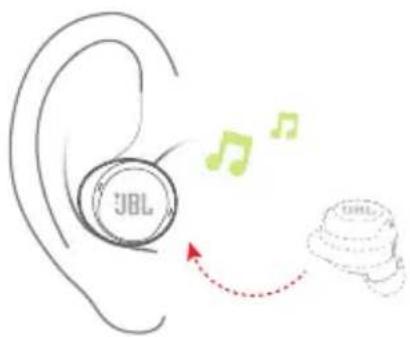 JBL Live Free NC+ TWS - AUTO PLAY/PAUSE - 3