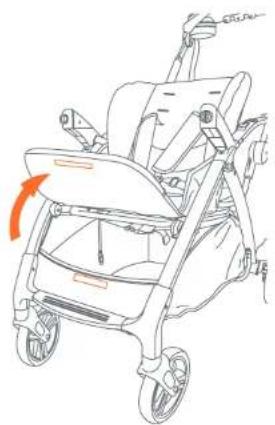 Baby Trend Sit N' Stand 5-in-1 Shopper Plus - ACCÈS AU PANIER - 1