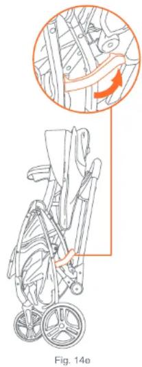 Baby Trend Sit N' Stand 5-in-1 Shopper Plus - CANOPY TOGGLE PASADOR DE DOSEL CABILLOT D'AUVENT - 3