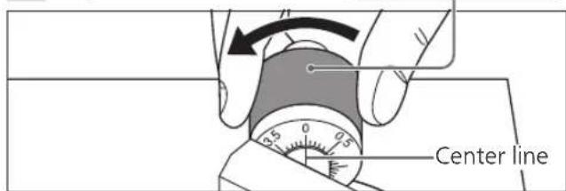TECHNICS SL-50C - Turn the balance weight to adjust to the appropriate stylus pressure for the cartridge. - 2