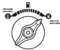 Cummins Onan P4500iDF - FUEL SELECTOR SWITCH - 1