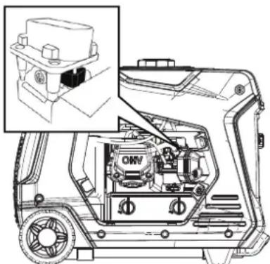 Cummins Onan P4500iDF - RÉGLER MANUELLEMENT LE STARTER - 1