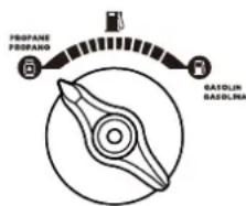 Cummins Onan P4500iDF - FUEL SELECTOR SWITCH - 2