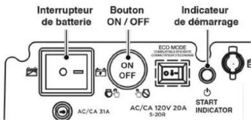 Cummins Onan P4500iDF - REPROGRAMMATION DU DEMARRAGE A DISTANCE - 1