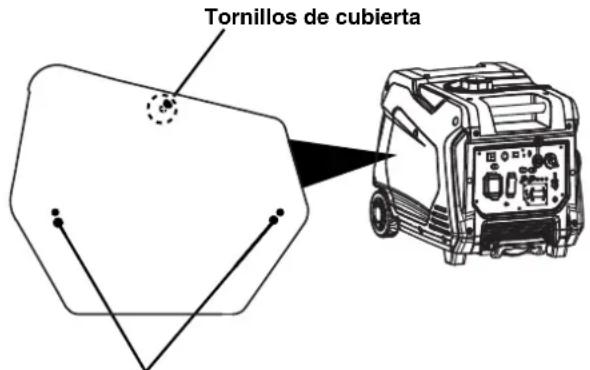 Cummins Onan P4500iDF - CUBIERTA DE SERVICIO DEL MOTOR - 1