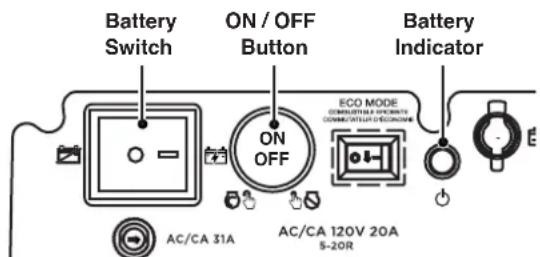 Cummins Onan P4500iDF - REPROGRAMMING THE REMOTE START - 1
