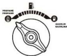 Cummins Onan P4500iDF - SELECTION DE CARBURANT - 2